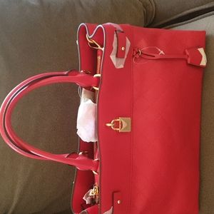 Micheal kors red satchal!